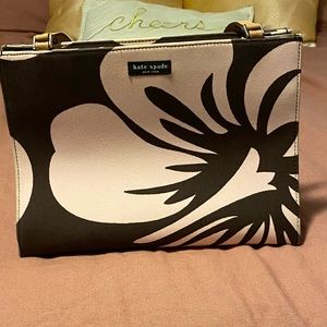 Kate Spade pink and cherrywood purse